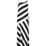 Mono Stripe Maxi Dress