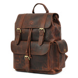 Emerson Signature Buffalo Leather Backpack Combo Set