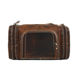 Handmade Buffalo Leather Toiletry Bag