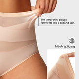 🌸 Last Day Special Price £9.99 ! 🔥Buy 1 Get 1 Free🎁Plus-Size High-Waist Cross Tummy Control Panties