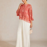 Chiffon Floral Layered Blouse