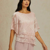 Chiffon Floral Layered Blouse