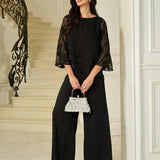 Chiffon Floral Layered Blouse