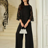 Chiffon Floral Layered Blouse