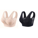 【✨1+1 Free - 2 Pcs】Pure Cotton Buttonless Comfy Lifting Bra