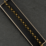 9ct Gold Filled Belcher Bracelet 10mm