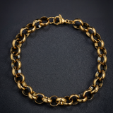 9ct Gold Filled Belcher Bracelet 10mm
