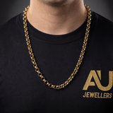 9ct Gold Filled Belcher Chain 10mm
