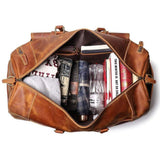 Juniper Leather Duffel Bag for Men