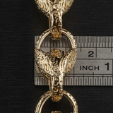 9ct Gold Filled Tulip Bracelet 13mm