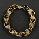 9ct Gold Filled Tulip Bracelet 13mm