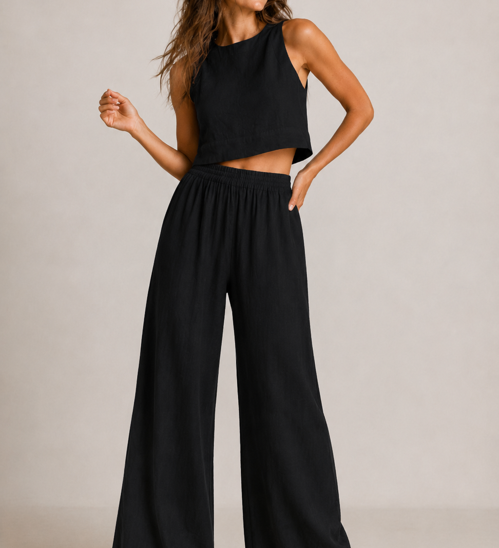 FRESH LABEL | Maya - Katoenen Tweedelige Zomerset