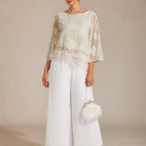 Chiffon Floral Layered Blouse