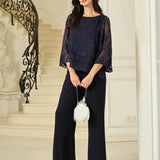 Chiffon Floral Layered Blouse