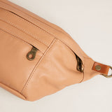 Cross Your Heart Sling - Leather Butterscotch