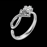 Ribbon Flower Ring