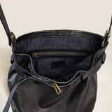 Belted Jane - Heritage "Broken-In" Leather Black