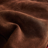 Framed Mimi - Suede Espresso with Red