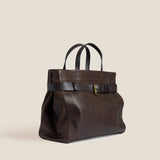 Belted Mimi - Heritage "Broken-In" Leather Espresso
