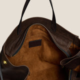 Belted Mimi - Heritage "Broken-In" Leather Espresso