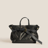 Belted Mimi - Heritage "Broken-In" Leather Black