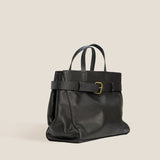Belted Mimi - Heritage "Broken-In" Leather Black