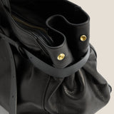 Belted Mimi - Heritage "Broken-In" Leather Black