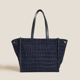 Framed Mimi - Suede Navy Croco