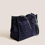 Framed Mimi - Suede Navy Croco