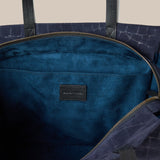 Framed Mimi - Suede Navy Croco