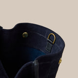 Framed Mimi - Suede Navy Croco
