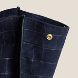 Framed Mimi - Suede Navy Croco
