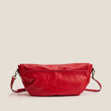 Arc Saddle Bag - Heritage "Broken-In" Leather Red