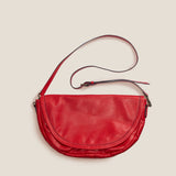 Arc Saddle Bag - Heritage "Broken-In" Leather Red