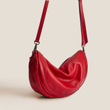 Arc Saddle Bag - Heritage "Broken-In" Leather Red