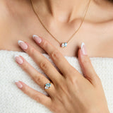 Elara Birthstone Necklace