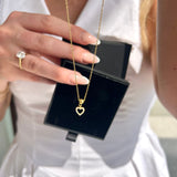 Alma Charm Necklace & Alma Studs Set Gold