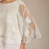 Chiffon Floral Layered Blouse