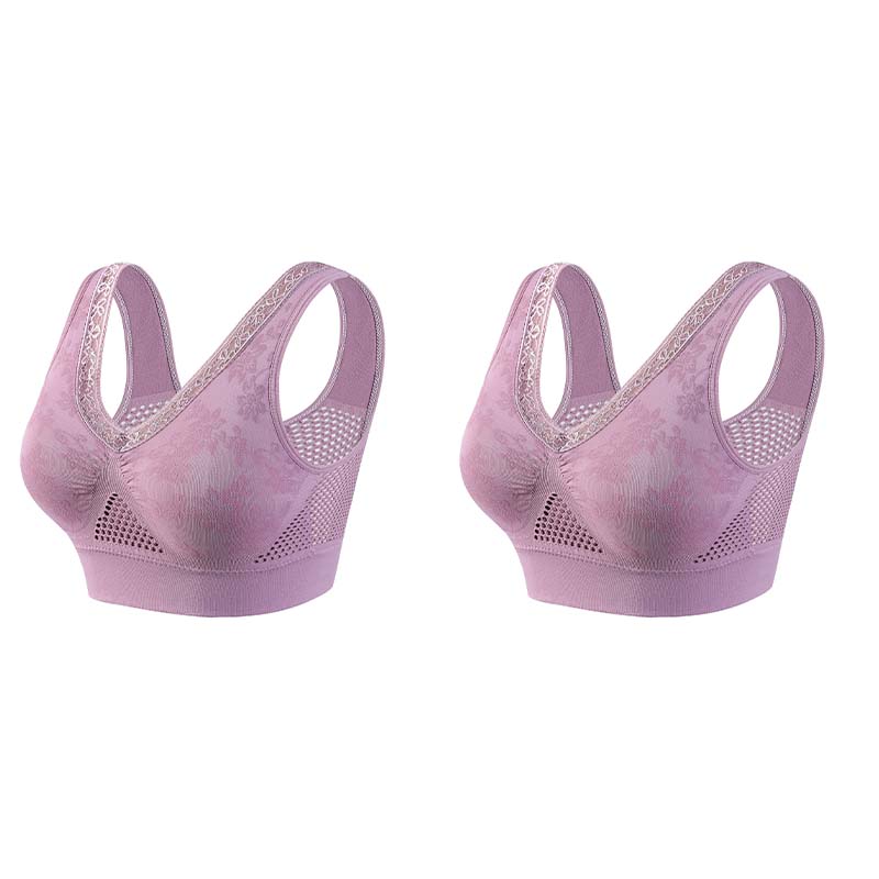 【✨1+1 Free - 2 Pcs】🏆Pure Cotton Buttonless Comfy Lifting Bra