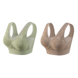 【✨1+1 Free - 2 Pcs】🏆Pure Cotton Buttonless Comfy Lifting Bra