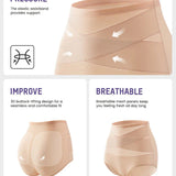 🌸 Last Day Special Price £9.99 ! 🔥Buy 1 Get 1 Free🎁Plus-Size High-Waist Cross Tummy Control Panties