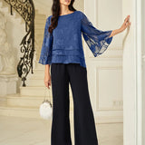 Chiffon Floral Layered Blouse