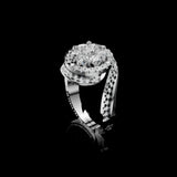 "You are Strong" Flower Ring