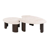 Salontafel Jisu - Japandi - Organisch - Taj Mahal - Set van 2