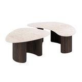 Salontafel Sumi - Japandi - Organisch - Taj Mahal - Set van 2