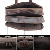 Hawk Leather Briefcase