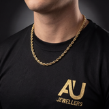 9ct Gold Filled Rope Chain 6mm