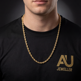 9ct Gold Filled Rope Chain 6mm