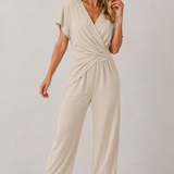 FRESH LABEL | Christina Overslag Jumpsuit