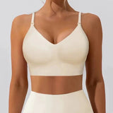 🏆Last Day 49% OFF🔥Women's Solid Color Wireless Backless Bra